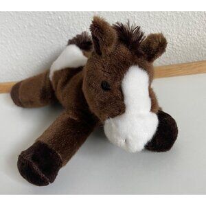 Aurora World Plush Mini Flopsie Brown Horse PAINT the Pony 8” Stuffed Animal Toy